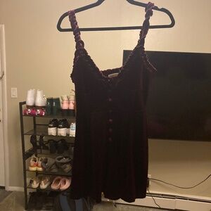 Velvet romper